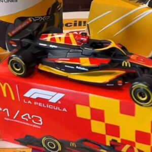 Auto Fórmula 1 Mc Donalds Rojo. Año 2025. Edición Limitada. 1:43