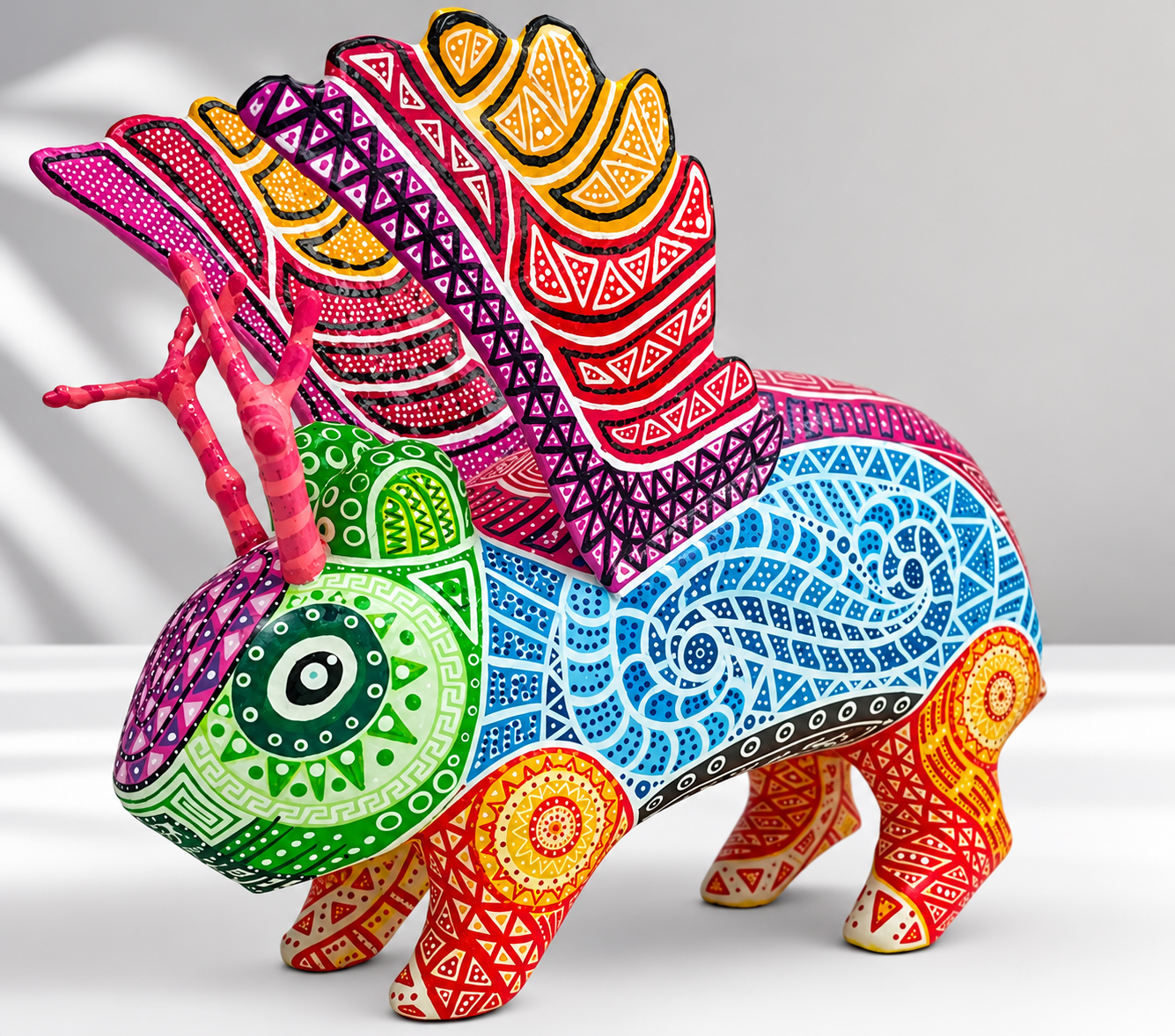 Alebrije Capibara Alado hecho a mano Original Carlos Lacal - Imagen 2