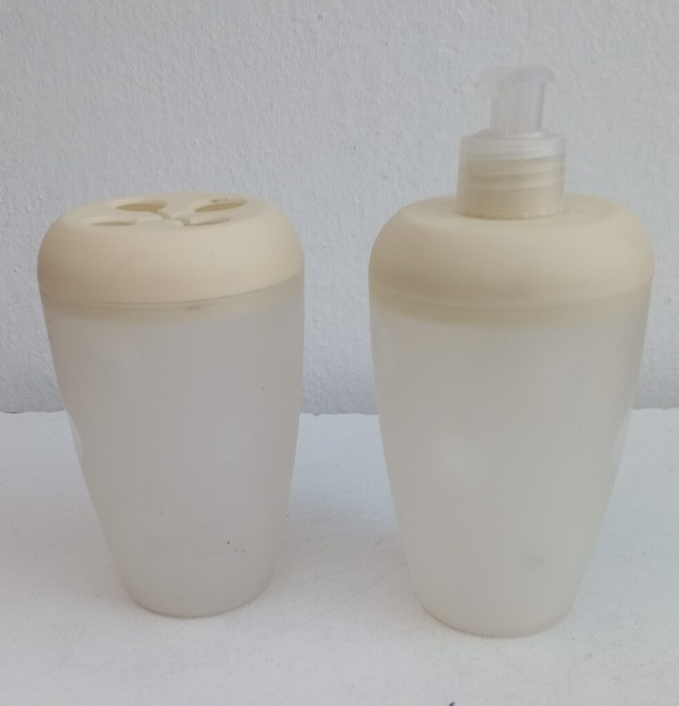 Jabonera y Porta Cepillos de Dientes