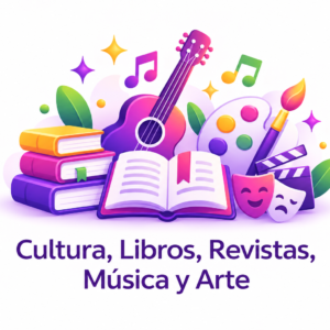 Cultura, Libros, Revistas, Música y Arte