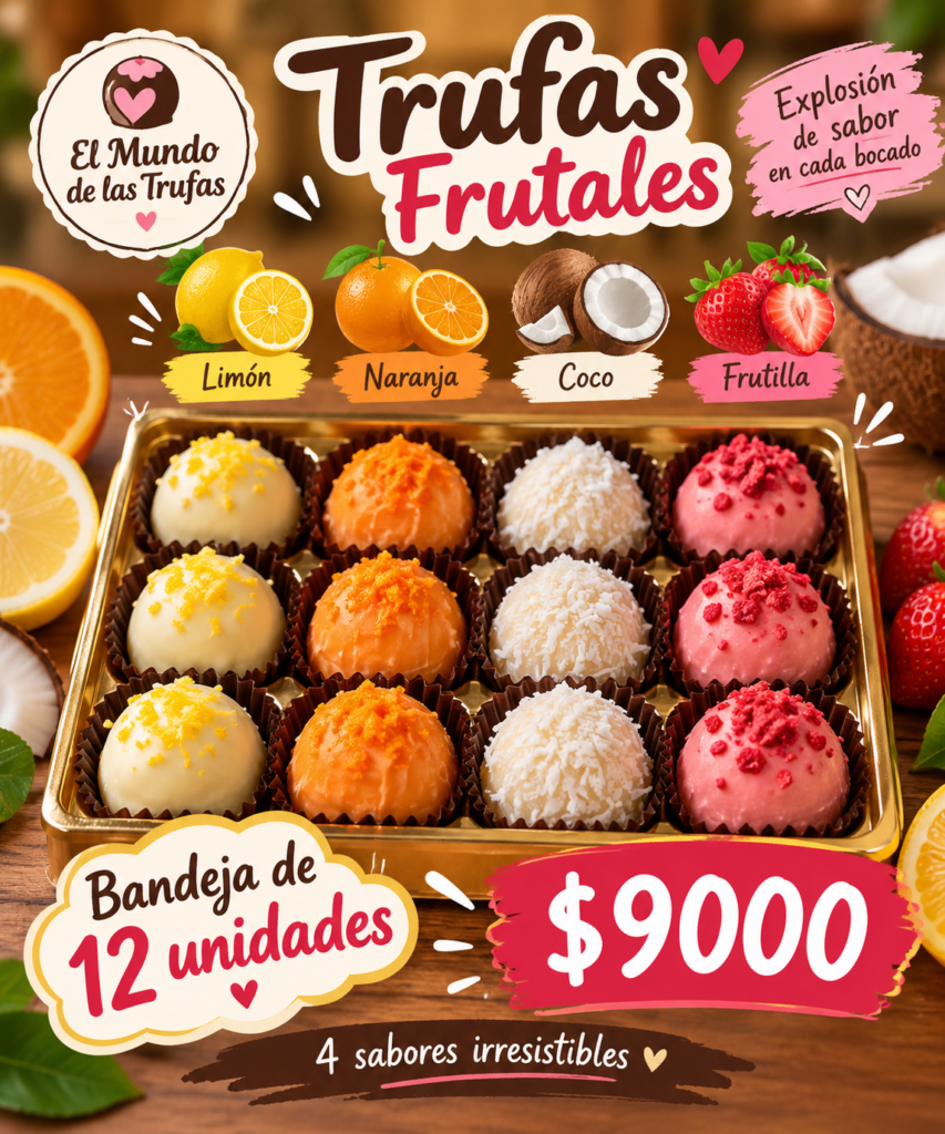 Trufas Frutales